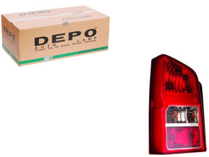 Lampa (kolor Kierunkowskazu Biały Kolor Szkła Czer