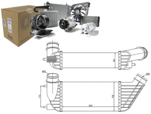 Intercooler Citroen C8 Jumpy Fiat Scudo Ulysse Lan