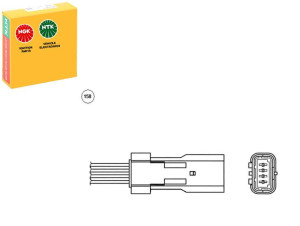 Sonda Lambda Peugeot 2008 1.2 Vti 13- Ngk