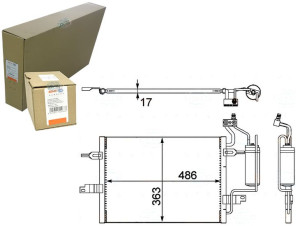 Skraplacz Chłodnica Klimatyzacji [behr Hella]