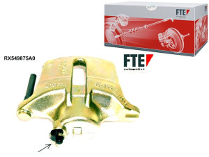 Zacisk Hamulcowy Renault Kangoo 98-07 Lp Fte