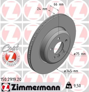 Tarcza hamulcowa ZIMMERMANN 150.2919.20 34206797607