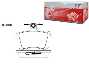 Klocki Hamulcowe Audi 100 80 A4 A8 Fiat Croma 16.6
