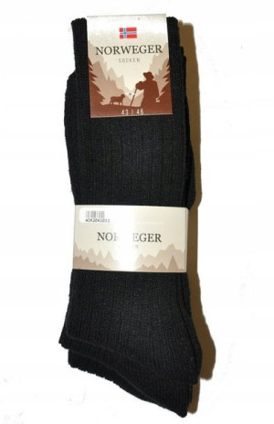 3x Skarpetki męskie ciepłe Norweger Socken 39-42