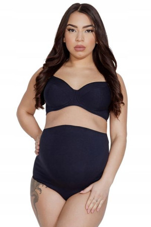 Figi damskie ciążowe Mama Belly Mitex Navy r.M