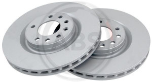 Tarcza hamulcowa A.B.S. 18459 569084 OPEL CORSA D 1,6T  07- przód