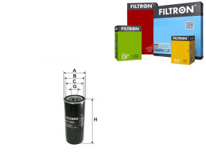 Filtr Oleju Audi 100 A6 Filtron