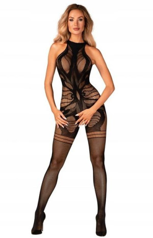 Body koronkowe Obsessive Bodystocking G331 S/M/L