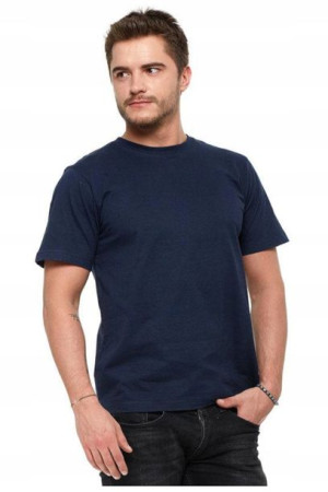 Moraj T-Shirt Granatowa Koszulka Krótki Rękaw XL