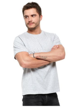 Moraj T-Shirt Szara Koszulka Krótki Rękaw - L