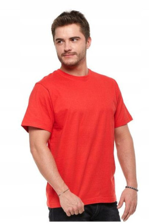 Moraj T-Shirt Czerwona Koszulka Krótki Rękaw - 3XL