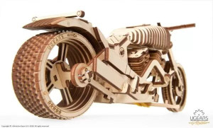 Motocykl Ugears Model Mechaniczny Puzzle Drewniane