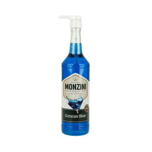 Syrop MONZINI barmański BLUE CURACAO 1L pompka
