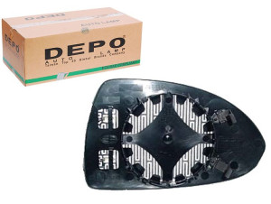 Szkło Lusterka Pr Opel Corsa D 06- Depo