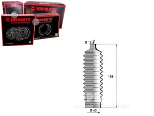 Zestaw Osłony Drążka Kierwoniczego Nipparts 565280