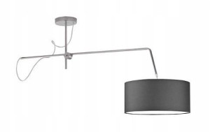 Wyprzedaż Lampa Wisząca Regulowana Nad Stół Grafit
