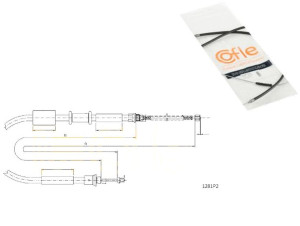 Linka Hamulca Ręcznego Fiat Cofle