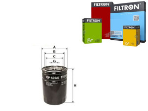 Filtr Oleju Fiat Ducato 2.3jtd 2/02- Filtron
