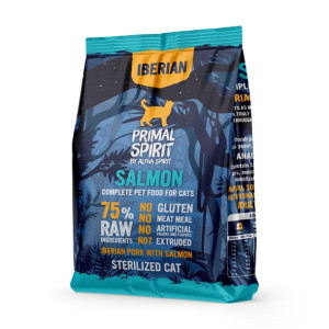 Primal Spirit Iberian Salmon Sucha Karma Dla Kotów Sterylizowanych i Kastro