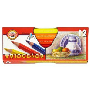 Kredki 12k. Tricolor koh-i-noor