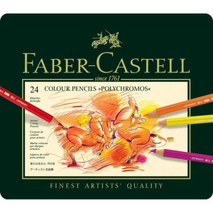 Kredki POLYCHROMOS 24kol Faber Castel110024