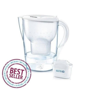 Brita Marella Plus XL Biały + 4 wkłady MAXTRA Plus  - Dzbanek filtrujący