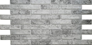 Panele Ścienne Pcv 3d Szara Cegła Grey Brick