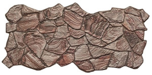 Panele Ścienne 3d Pcv Skała Pvc Brown Rock