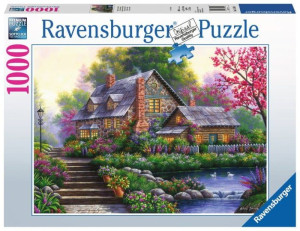 Puzzle 1000el Romantyczny domek 151844 p5