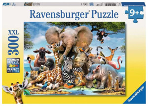 Puzzle 300el XXL Afrykańscy przyjaciele