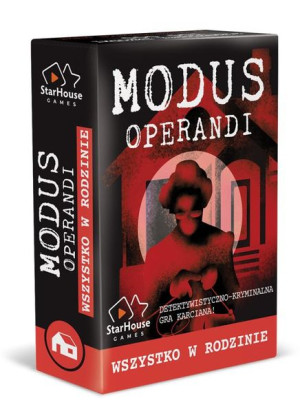 Modus Operandi: Wszystko w rodzinie gra karciana StarHouse Games