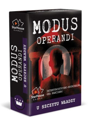 Modus Operandi: U szczytu władzy gra karciana StarHouse Games