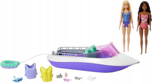 Barbie Hhg60 Zestaw Filmowy 2 Lalki Łódź Akcesoria