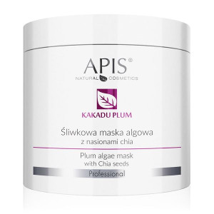 APIS Maska Śliwkowo-algowa  z nasionami chia 200g Nowy Apis brak informacji