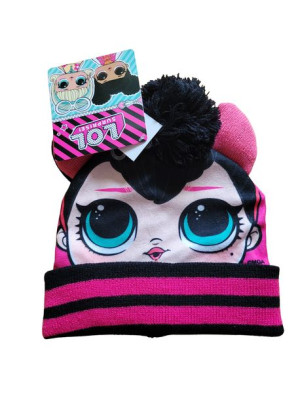 Czapka zimowa dla dzieci LOL SUPRISE pompon