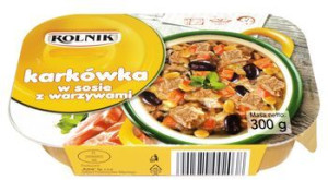 Rolnik Karkówka w sosie z warzywami 300g
