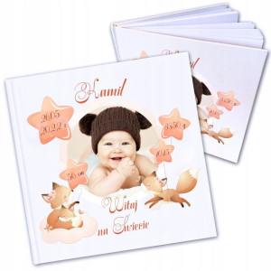 Album Metryczka Chrzest Zdjęcia Prezent Pamiątk Y3