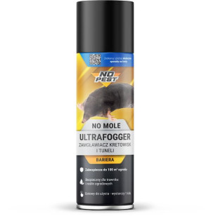 Ultrafogger NO PEST na Krety i Nornice 300ml Zamgławiacz Kretowisk i Tuneli