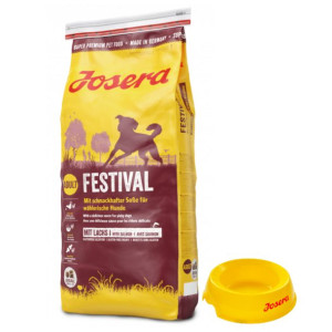Josera Festival Łosoś 15 kg + Miska Turystyczna GRATIS!