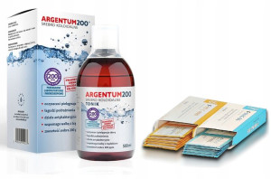 AURA HERBALS Argentum200 200ppm Srebro 500ml tonik