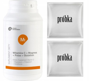 INVEX Witamina C Magnez Potas Glutation 450g