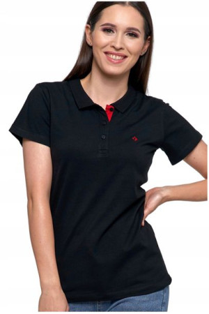 MORAJ T-Shirt damski Polo Bawełna czesana S