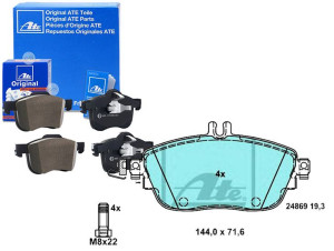 Klocki Hamulcowe Mercedes Przód W176 W246 X156 11-