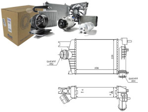 Intercooler Dacia Duster Renault Captur I Clio Iv