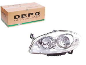 Reflektor (h1/h7 Elektryczny Z Silnikiem) Fiat Lin