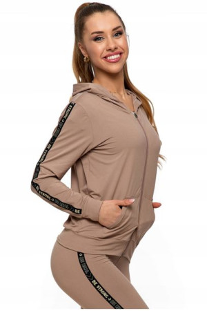 MORAJ Bluza Damska dres na zamek z kapturem - S/M