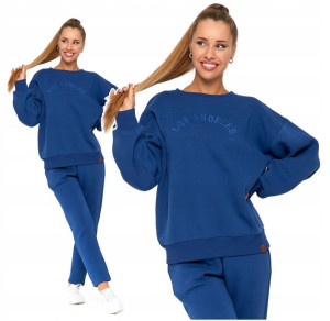 Bluza damska dresowa ciepła dres MORAJ S