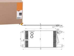 Skraplacz Klimatyzacji Scania G R 01.03- Nrf