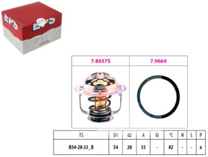 Termostat Fiat Peugeot Eps