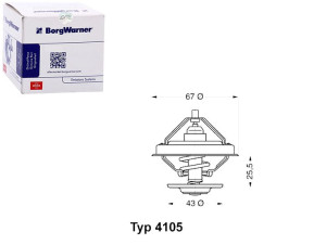 Termostat (71c) Mercedes Of Oh Zetros Om344.948-om